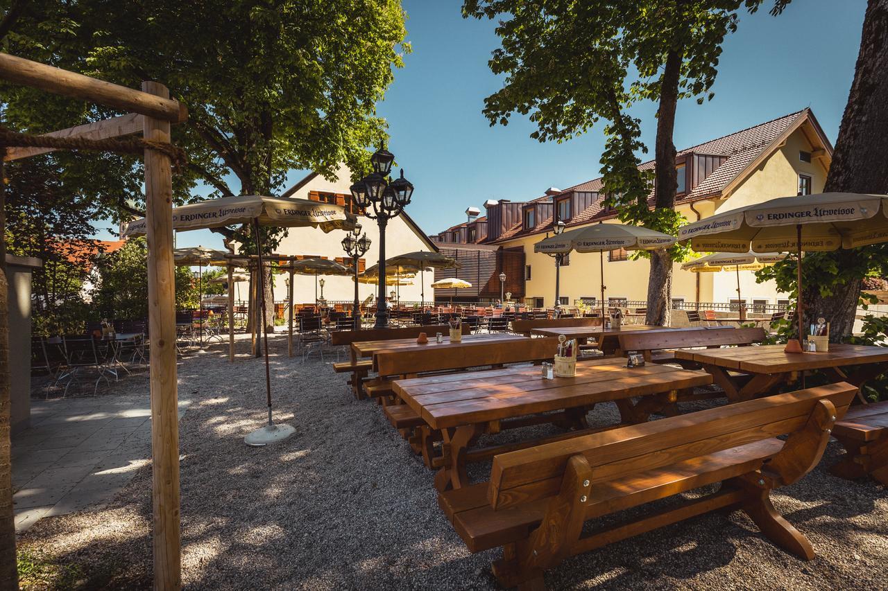 Hotel & Gaststaette Zum Erdinger Weissbraeu München Ngoại thất bức ảnh